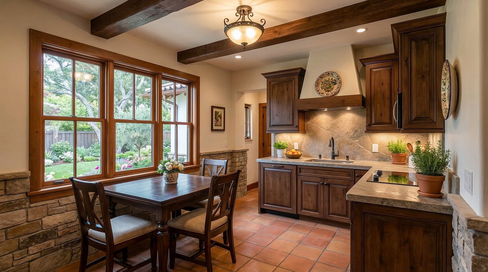 A Mediterranean Cottage with a Craftsman Soul
