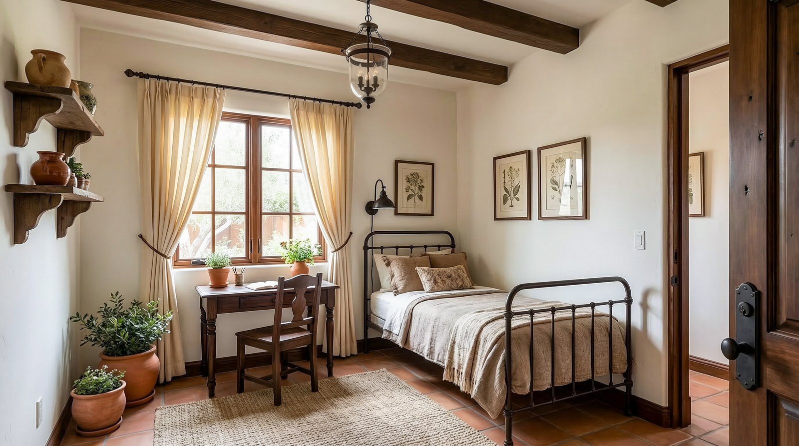 A Mediterranean Cottage with a Craftsman Soul