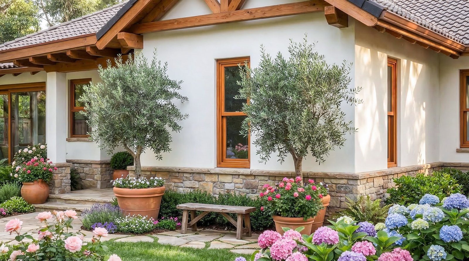 A Mediterranean Cottage with a Craftsman Soul